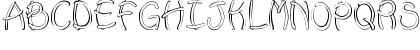 SBC Pool Noodle Outline Regular Font