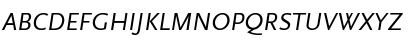 ScalaSans Medium Italic Font ScalaSans Medium Italic Font