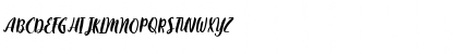 Chocolate Flavor Regular Font