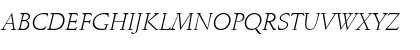 SchneidlerAmaTLig Italic Font