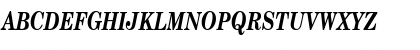 SchoolbookCond Bold Italic Font