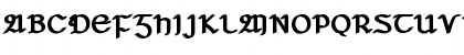 Seanchl󠄵?bh Regular Font