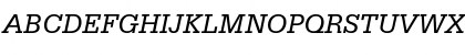 Serifa LT 55 Roman Italic Font Serifa LT 55 Roman Italic Font