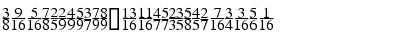 SeriFractions Regular Font
