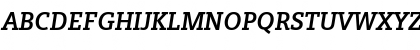 Siemens Slab Bold Italic Font