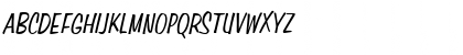 Simpson Condensed Italic Font