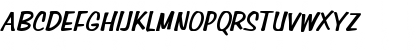 SimpsonHeavy Italic Font
