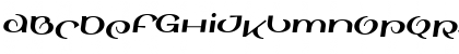 SinahSans LT Black Italic Font