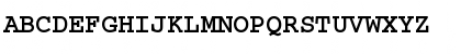 CourierDOSCTT Bold Font CourierDOSCTT Bold Font