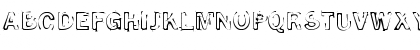 Smoke-Disturbed Regular Font
