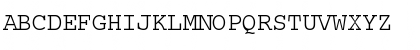 CourierPS Regular Font CourierPS Regular Font
