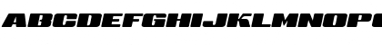 Sneakers UltraWide Italic Font