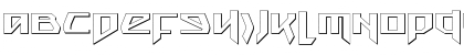 Snubfighter 3D Regular Font