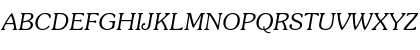 SouvenirITC Light Italic Font SouvenirITC Light Italic Font