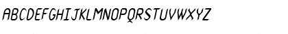 Spike-Condensed Italic Font Spike-Condensed Italic Font