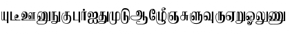 SRAVI Medium Font