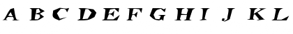 StegosaurusExtended Italic Font