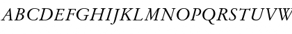StempelGaramondOldstyleFigures RomanItalic Font StempelGaramondOldstyleFigures RomanItalic Font