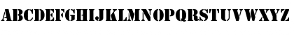 Stencil Normal Font Stencil Normal Font