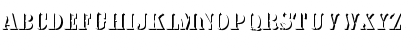 StencilOnlShaD Regular Font StencilOnlShaD Regular Font