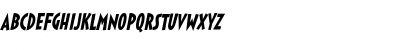 Sticky Moula BTN Oblique Font