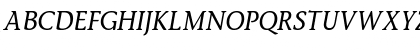 Stone Informal Italic Font