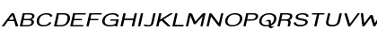 Street - Compressed Italic Font