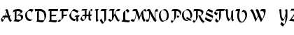 CreaChancerySSK Regular Font