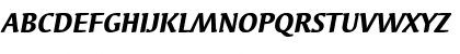 SyndorOSITC Bold Italic Font
