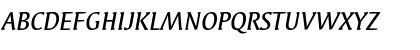 SyndorOSITC-Medium MediumItalic Font