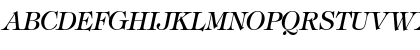 T731-Roman Italic Font