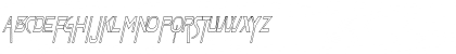 TabletHollowCondensed Italic Font
