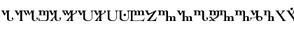 ThebGL Normal Font ThebGL Normal Font