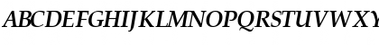 CriteriaOSSSK Bold Italic Font