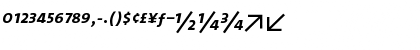 TheSanSemBolExpIta Regular Font TheSanSemBolExpIta Regular Font