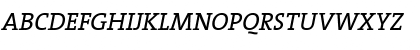 TheSerif Regular Italic Font
