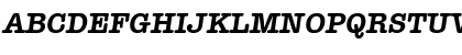 ThorBecker Bold Italic Font