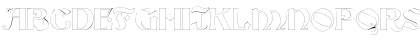 ThorntonOutline Regular Font