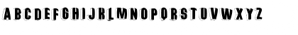 ThreeDimRightwardsRound Regular Font