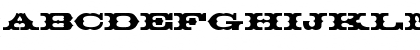 Thunderbird ICG Regular Font
