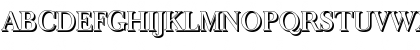 CrossBeckerShadow-Medium Regular Font CrossBeckerShadow-Medium Regular Font