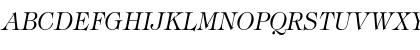 TiffanyITC Light Italic Font