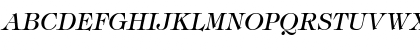 TiffanyMdITC Italic Font