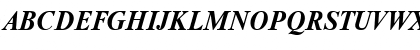 TimesET Bold Italic Font