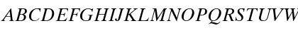 TimesTenOldstyleFigures RomanItalic Font