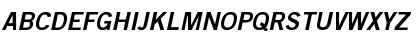 TradeGothic LT BdTwoOblique Regular Font TradeGothic LT BdTwoOblique Regular Font