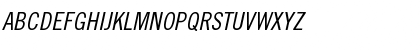 TradeGothic LT CondEighteenObl Regular Font TradeGothic LT CondEighteenObl Regular Font