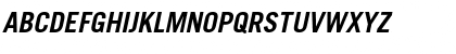 TradeGothic BoldItalic Font