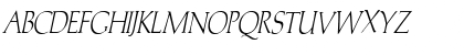 Trajan'sCapsCondensed Italic Font Trajan'sCapsCondensed Italic Font