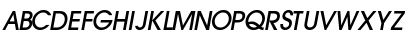 TrendexLightSSK Bold Italic Font TrendexLightSSK Bold Italic Font